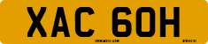 License plate of the United Kingdom, 1963 year system