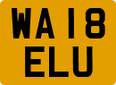 License plate of the United Kingdom, 2001 year system