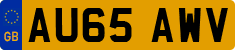 License plate of the United Kingdom, 2001 year system