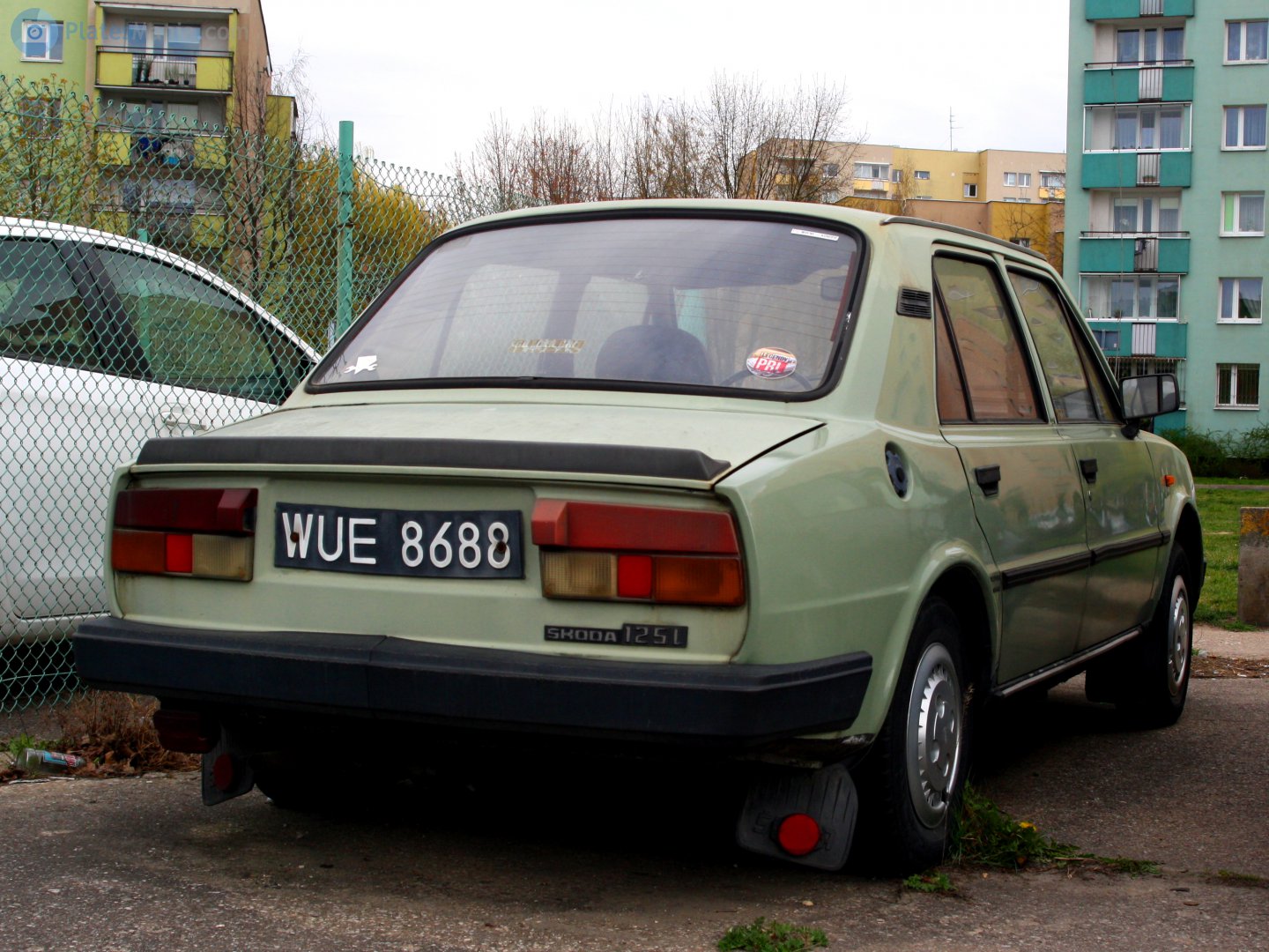 WUE 8688, Skoda 125 125L, 1988–1990