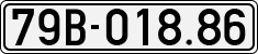 License plate of Vietnam, Cars