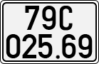License plate of Vietnam, Cars