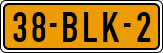 License plate of the Netherlands, Heavy Commercial Vehicles (1994 system)