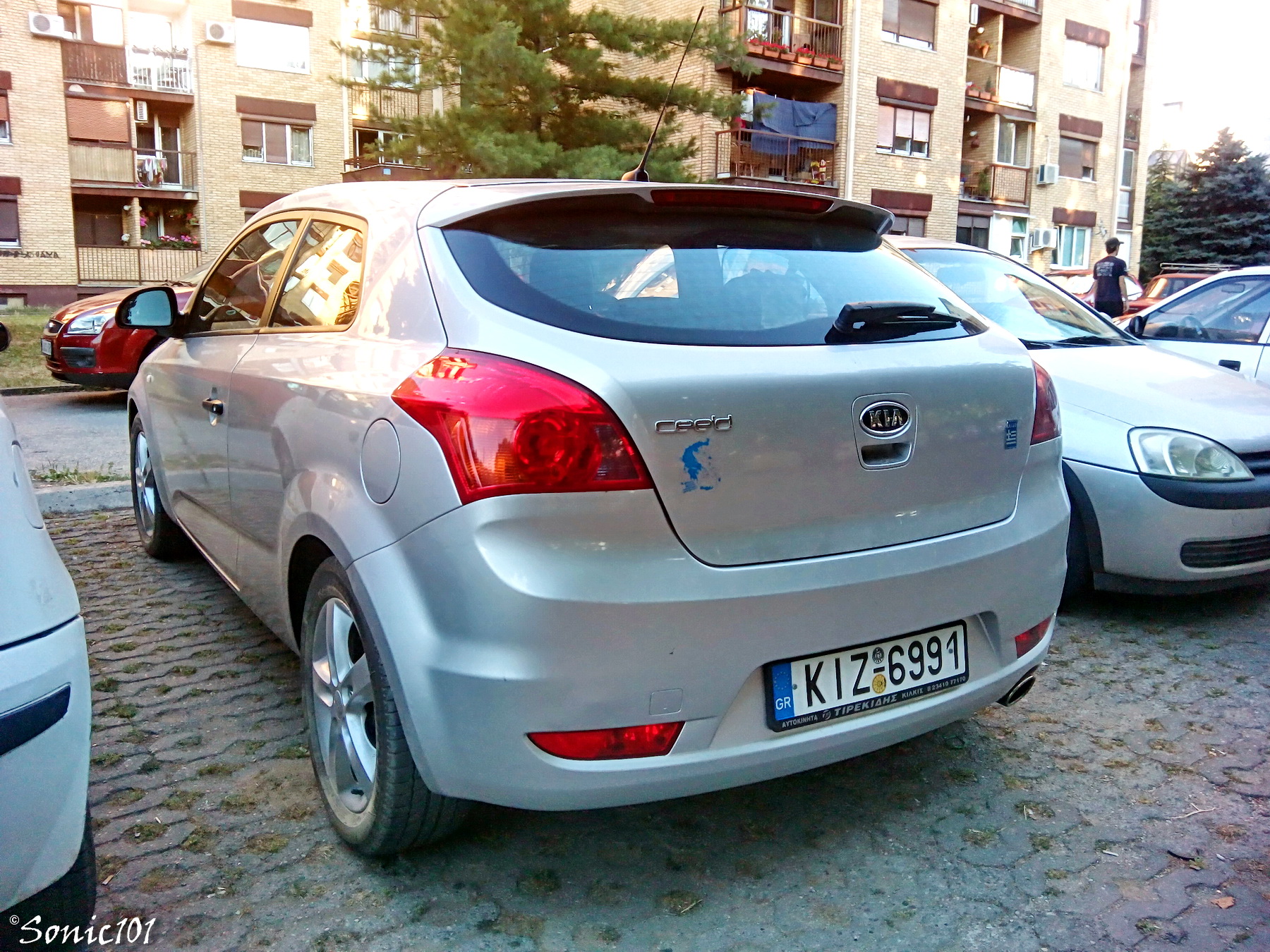 KIZ-6991, Kia Ceed 1st gen pro_cee'd 3-door Hatch (ED), 2007­–2011