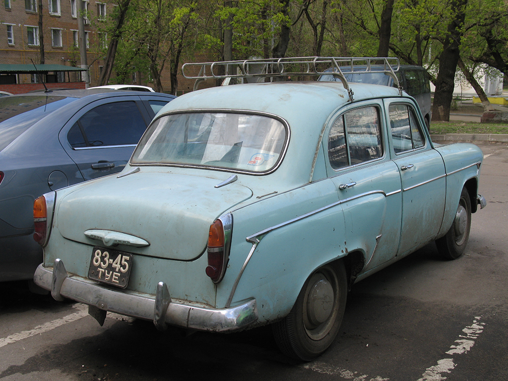 8345 ТУЕ, Moskvich (AZLK) 402/407/403 407, 1958–1962