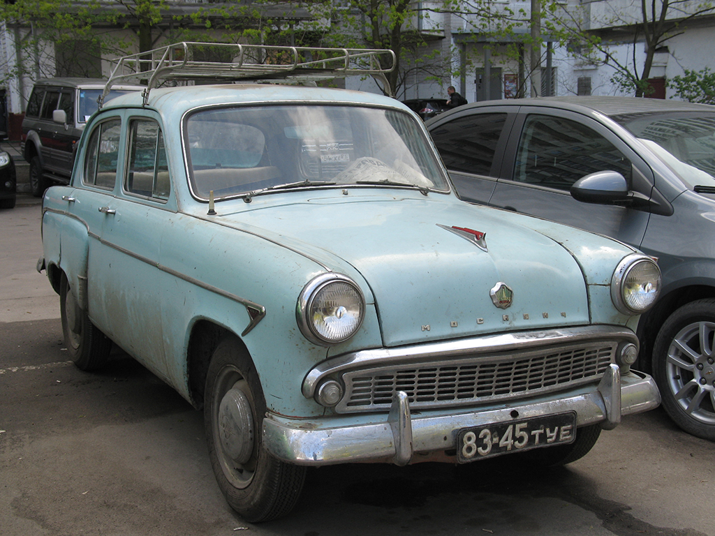 8345 ТУЕ, Moskvich (AZLK) 402/407/403 407, 1958–1962