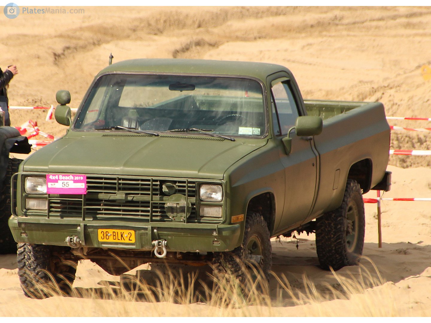 38-BLK-2, Chevrolet CUCV M1008 Pickup, 1984–1987