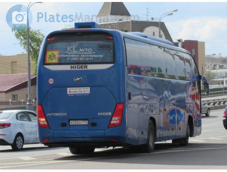 х222хс777, Higer KLQ61*2