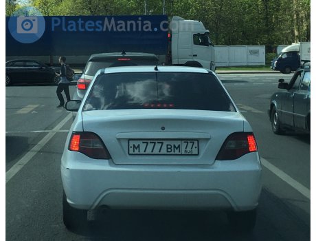 м777вм77, Daewoo Nexia