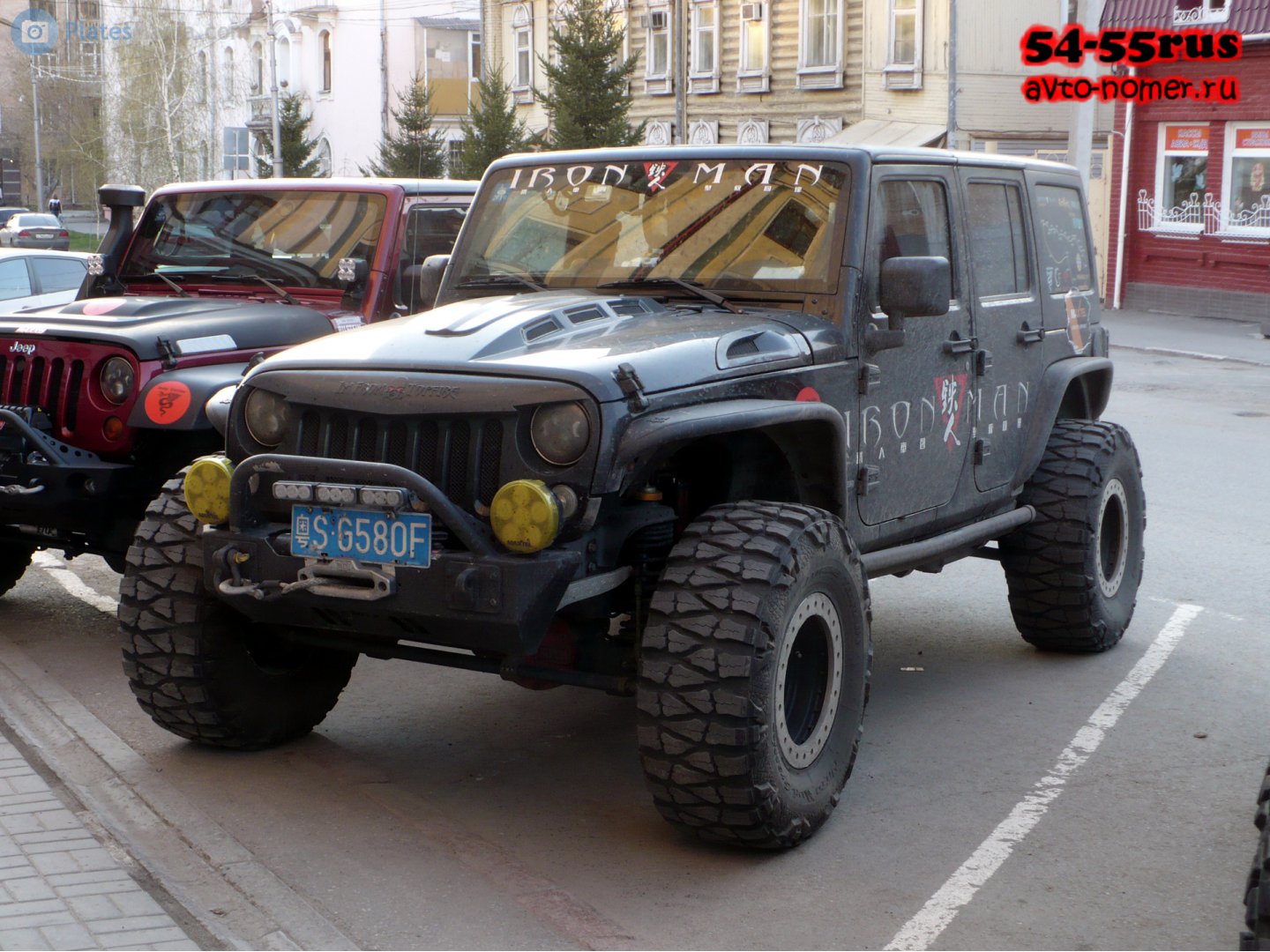 粤S·G580F, Jeep Wrangler 3rd gen (don't set)