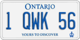 Ontario, Vanity Plates
