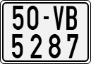 License plate of Vietnam, Motorcycles