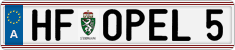 License plate of Austria, Vanity Plates
