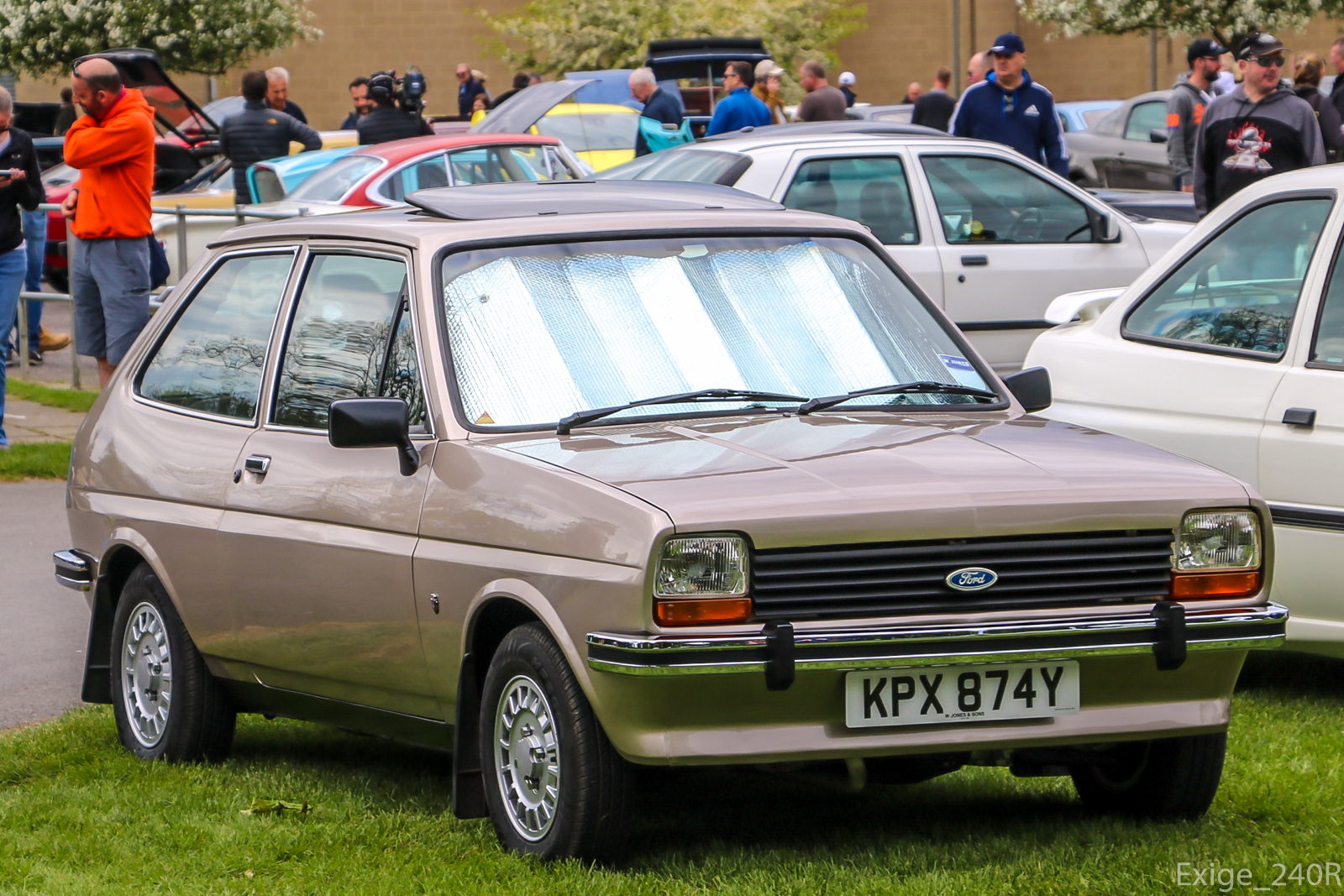 KPX874Y, Ford Fiesta 1st gen Hatch (FBT), 1976–1983