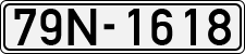 License plate of Vietnam, Cars