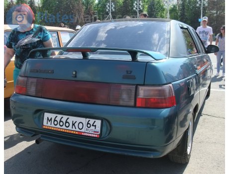 м666ко64, Lada (VAZ) 2110