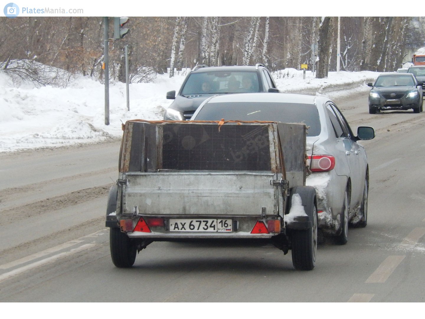 ах 6734 16, Kurganskiye Pritsepy 8213 Уралец 