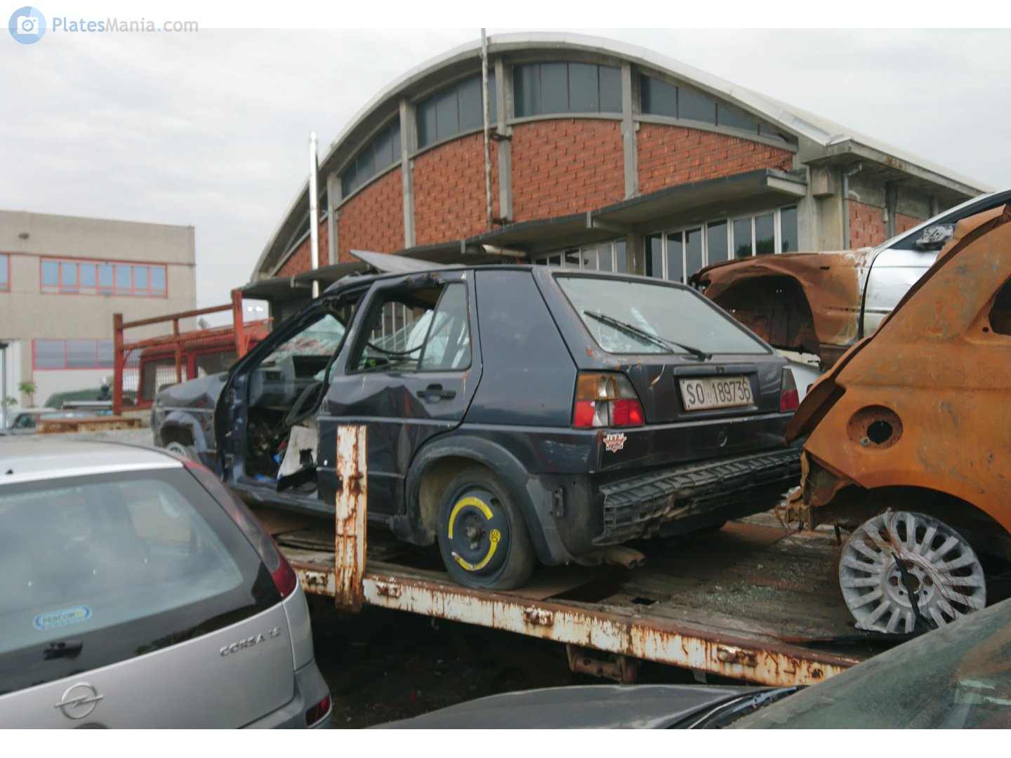 SO 189736, Volkswagen Golf 2nd gen 3-door Hatch (19/1G), 1983–1992