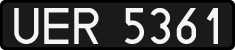 License plates of Poland, 1976 year system