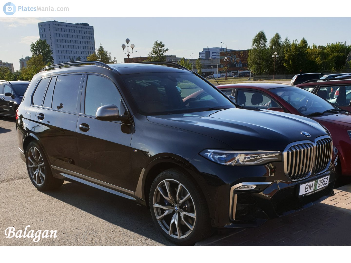 BM BP 9652, BMW X7 1st gen (G07), 2019–2022