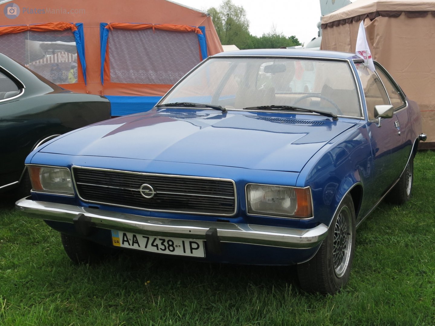 AA 7438 IP, Opel Rekord 4th gen 2-door Sedan (D), 1972–1977
