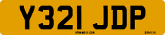 License plate of the United Kingdom, 1983 year system