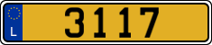 License plate of Luxembourg, Vanity Plates