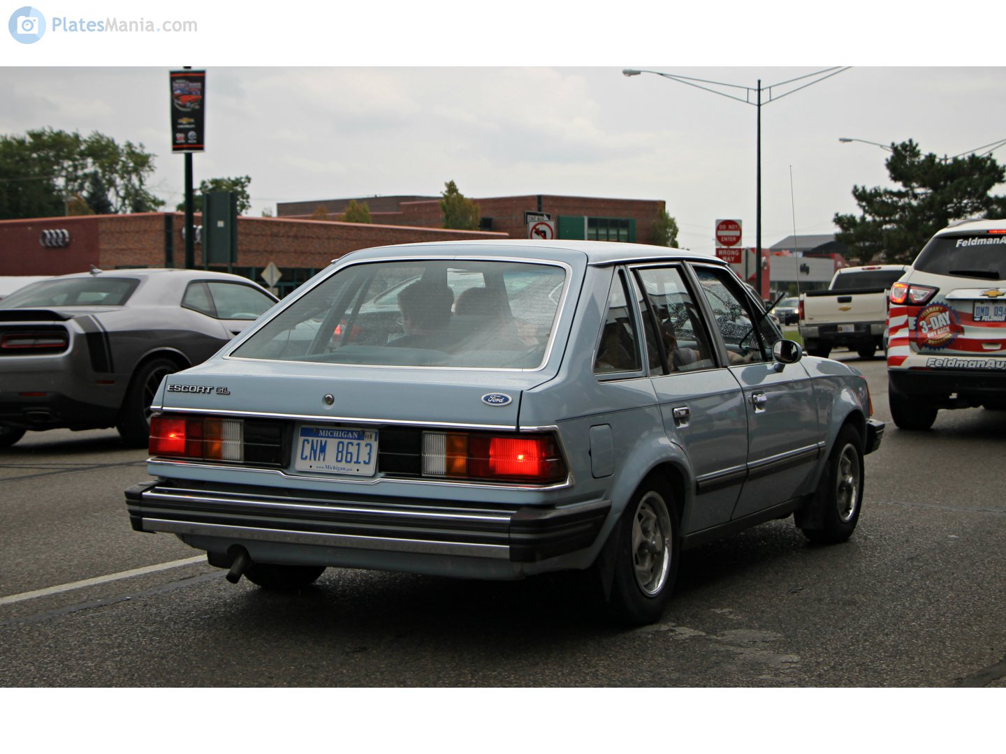 CNM 8613, Ford Escort 3rd gen 5-door Hatch (58; NA-market), 1980–1985