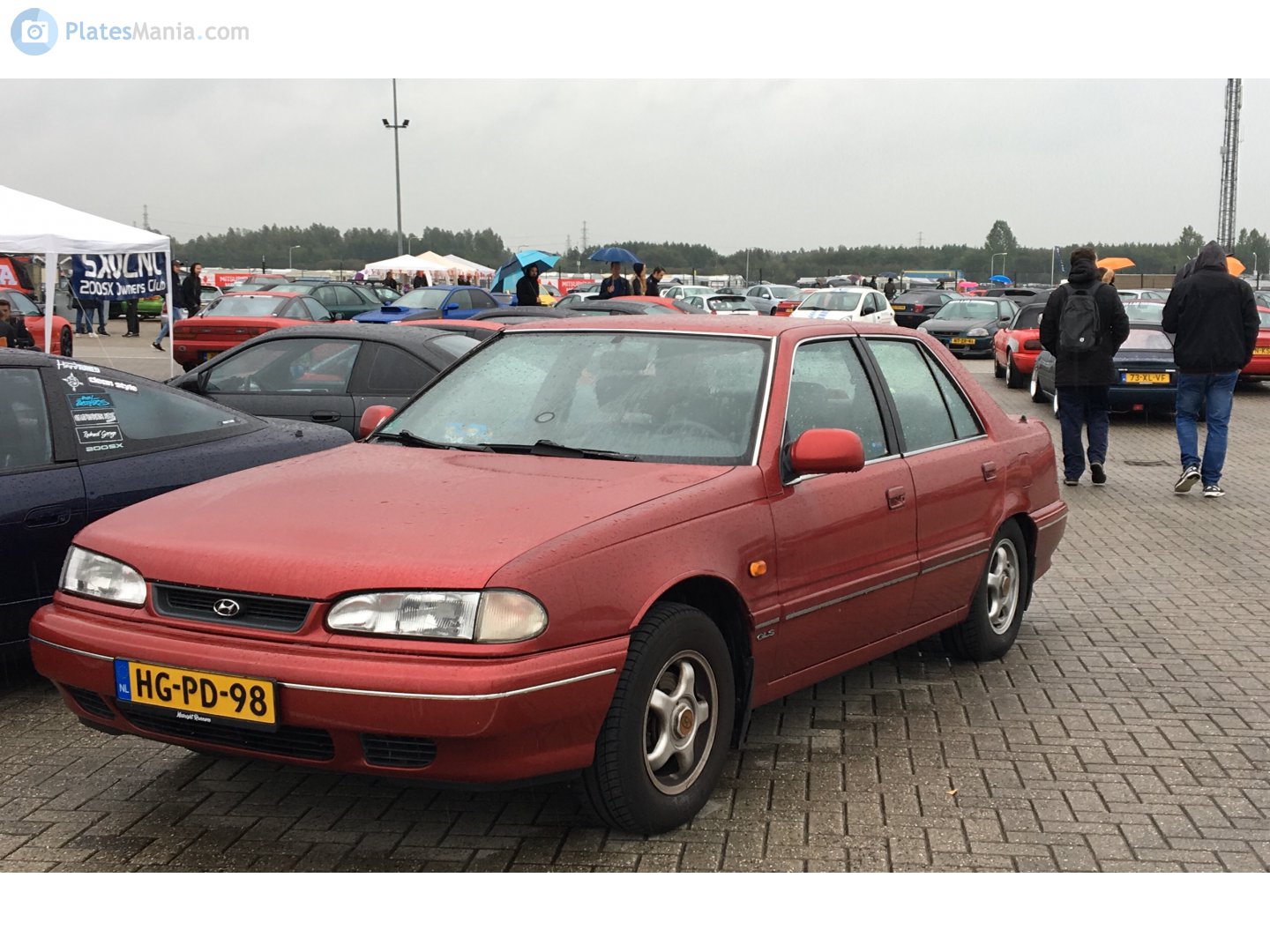 HG-PD-98, Hyundai Sonata 2nd gen (Y2), facelift, 1991–1993