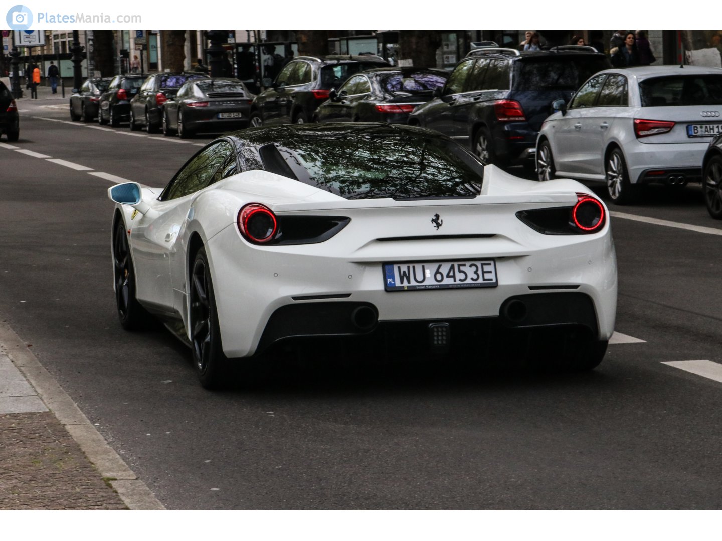 WU 6453E, Ferrari 488 1st gen (GTB) Berlinetta (F142M), 2015–2019