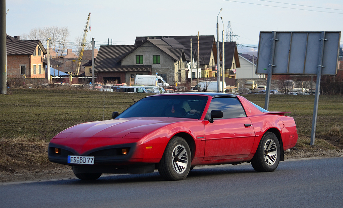 FS BD 77, Pontiac Firebird 3rd gen Coupé (FW2/87; F-body), facelift, 1990–1992