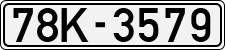 License plate of Vietnam, Cars