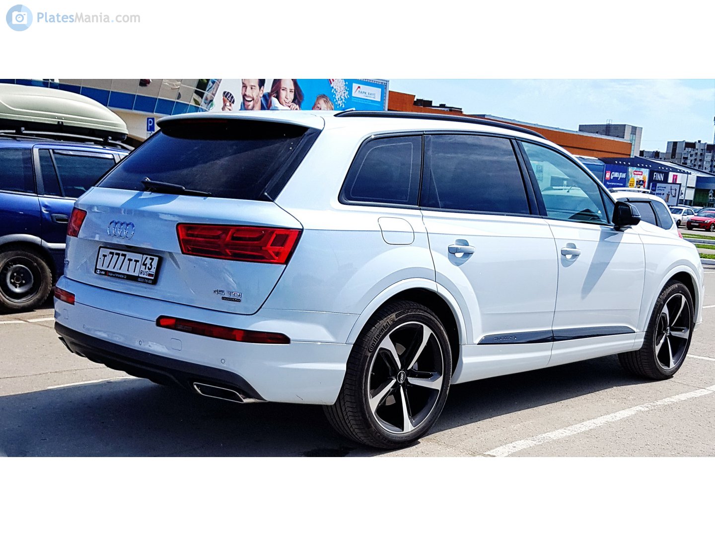 т 777 тт 43, Audi Q7 