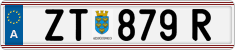 License plate of Austria, Regular plates