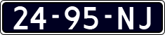 License plate of the Netherlands, Cars