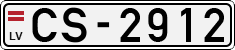 License plate of Latvia, Regular car plates