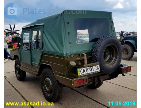 CA 0701 CA, Volkswagen Iltis