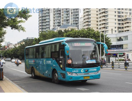 琼B·33232, Yutong ZK6115H