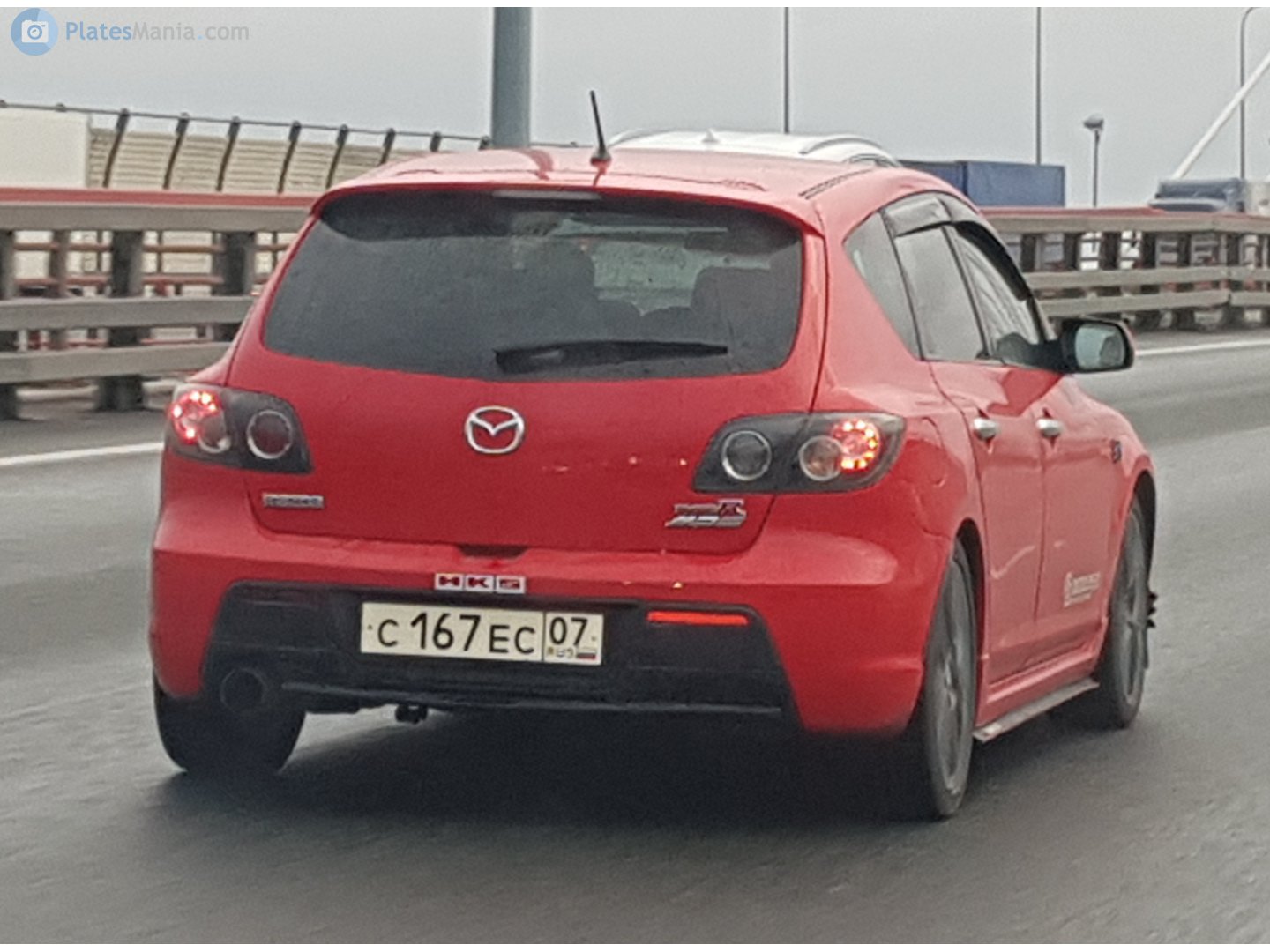 с 167 ес 07, Mazda 3 