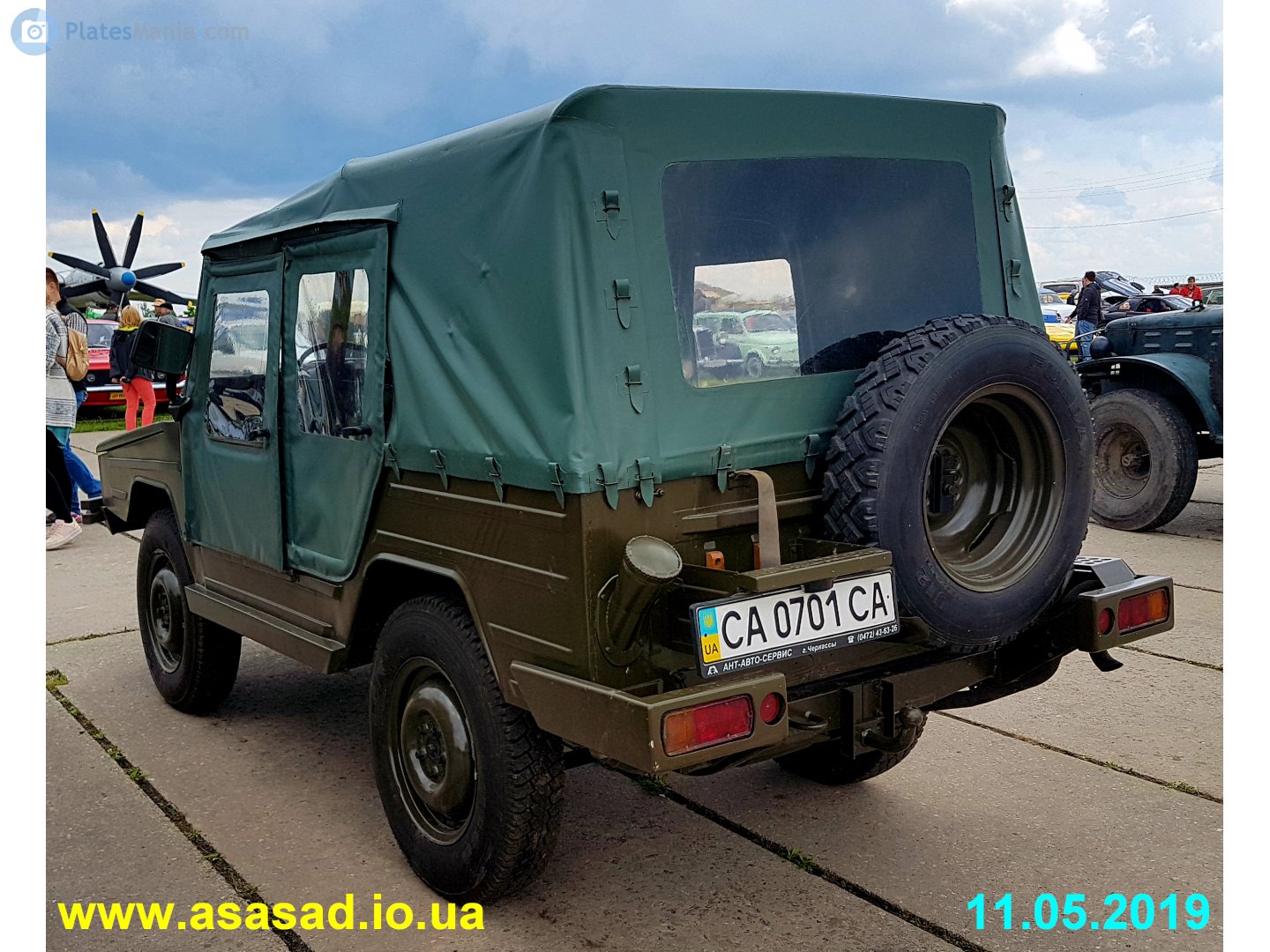 CA 0701 CA, Volkswagen Iltis 1st gen (183), 1978–1988