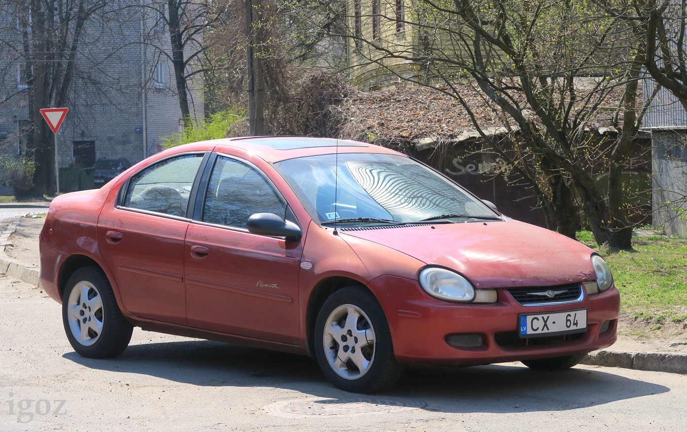 CX-64, Plymouth Neon 2nd gen (PL2), 1999–2001