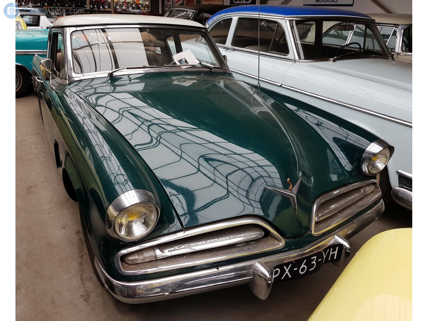 PX-63-YH, Studebaker Champion 4th gen 1953 Starlight Coupe, 1952–1953