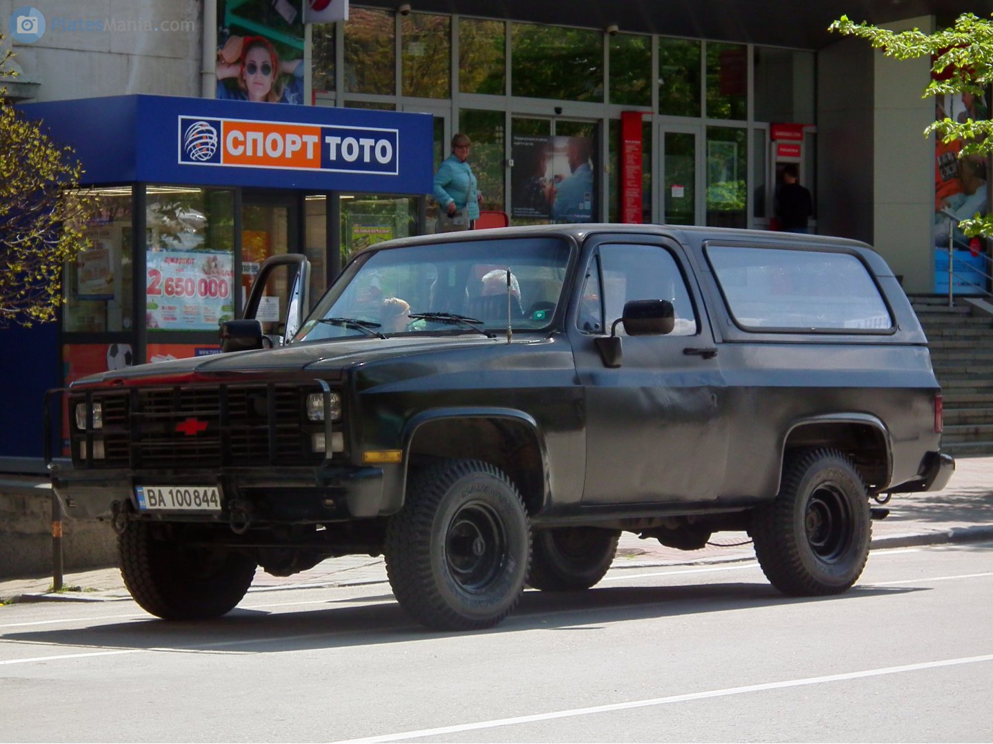 BA 100844, Chevrolet CUCV M1009 SUV, 1984–1987