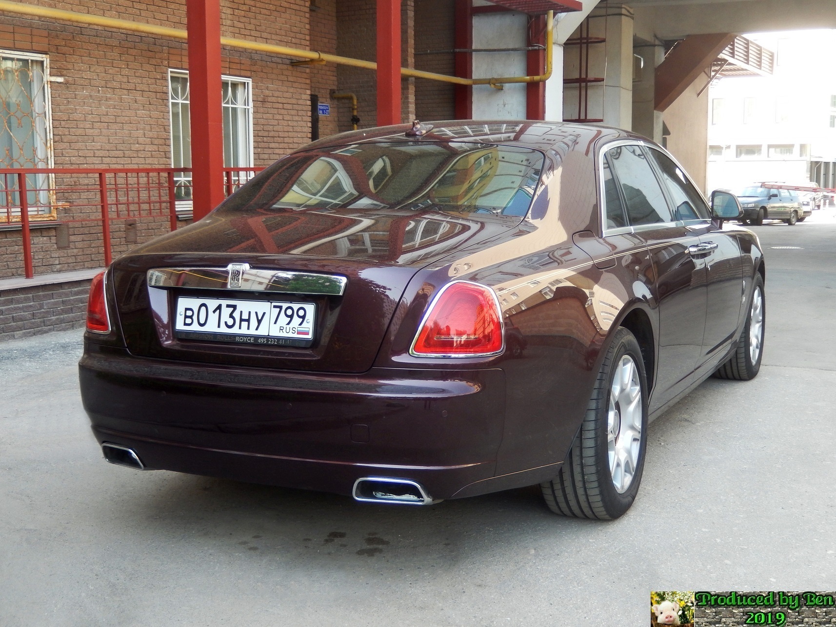 в 013 ну 799, Rolls-Royce Ghost 1st gen (RR4), facelift, 2014–2020