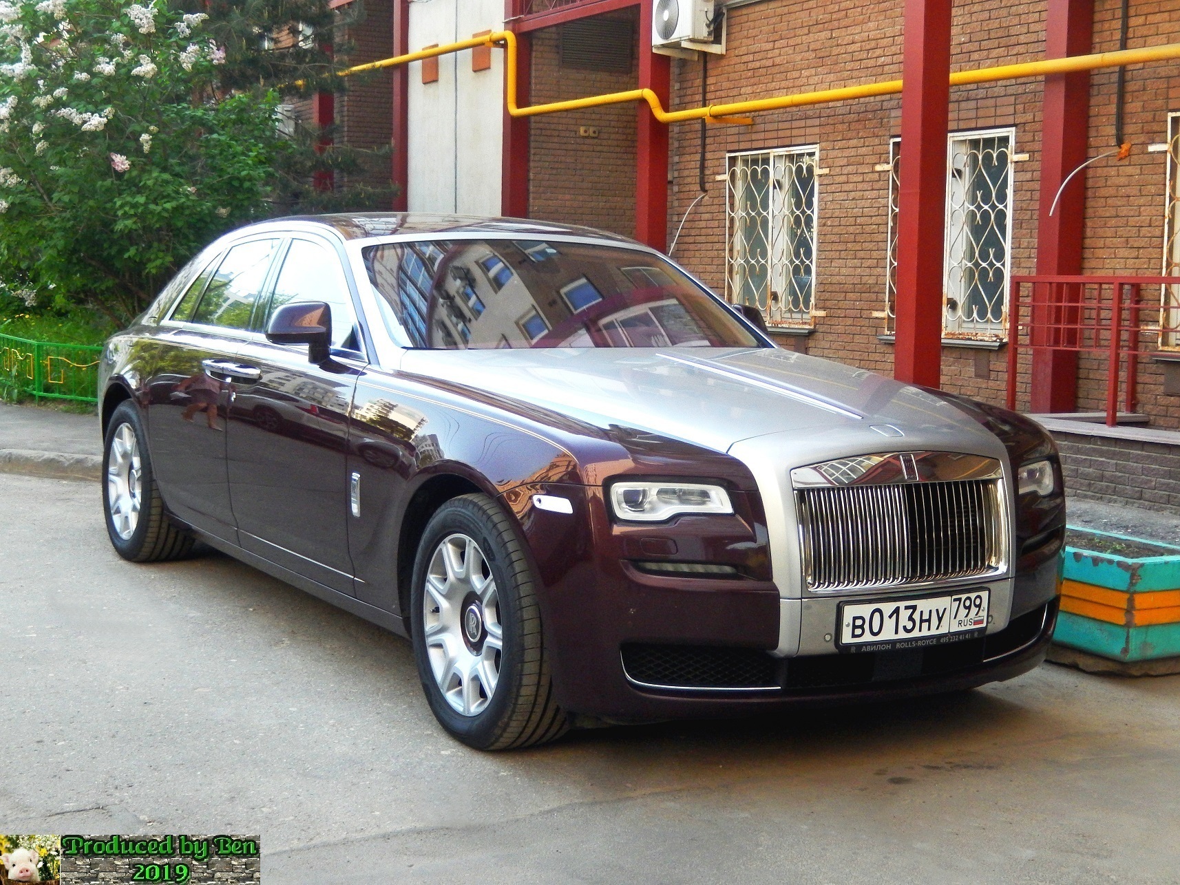 в 013 ну 799, Rolls-Royce Ghost 1st gen (RR4), facelift, 2014–2020