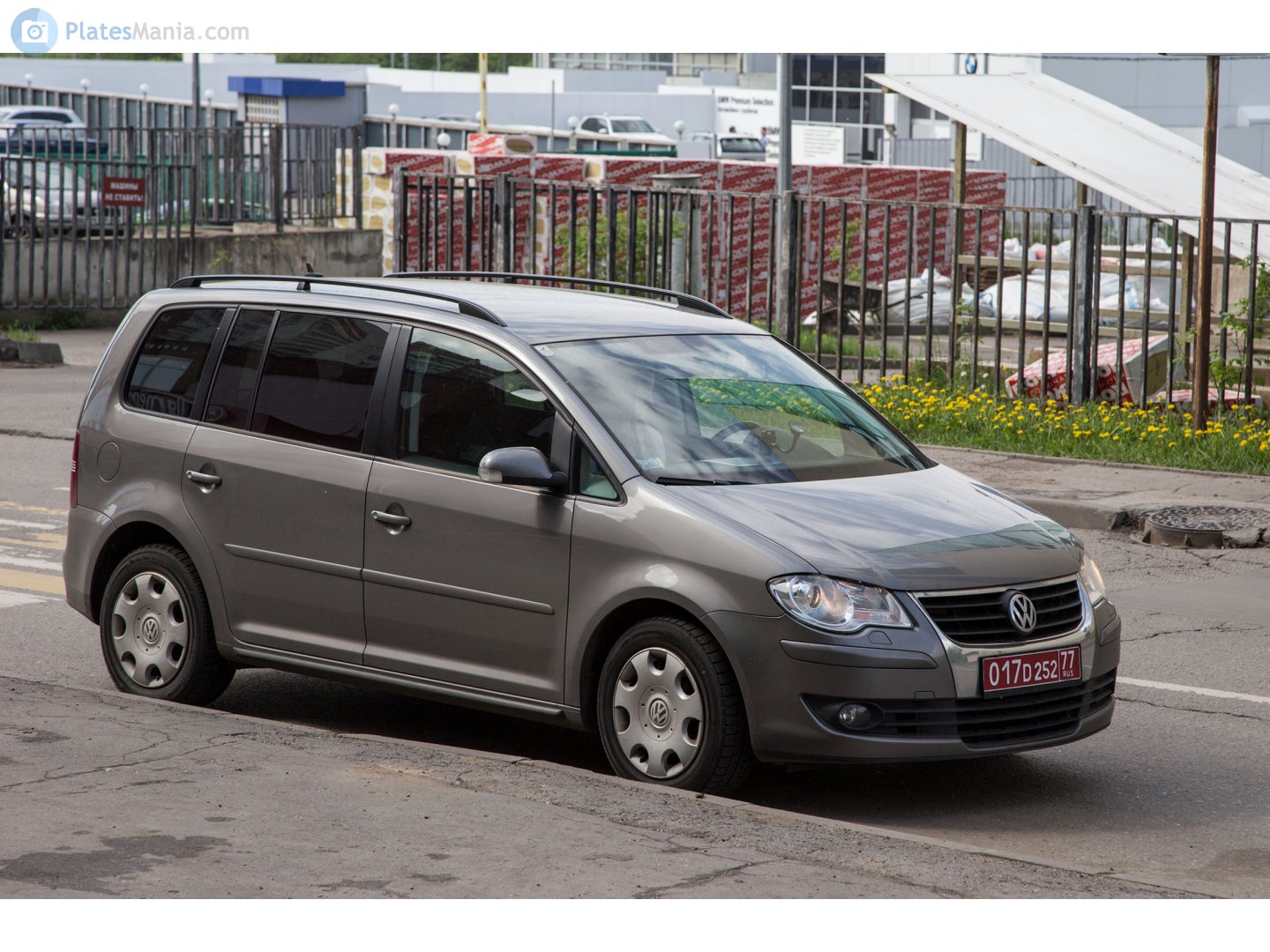 017 D 252 77, Volkswagen Touran 1st gen (1T2), 1st facelift, 2006–2010
