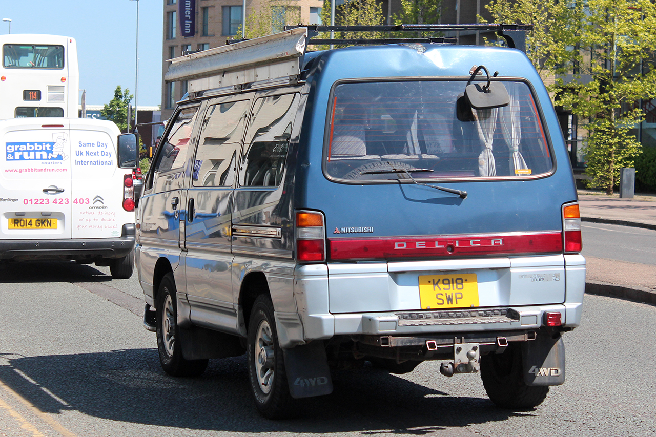 K918SWP, Mitsubishi Delica 3rd gen Star Wagon, 1st facelift, 1990–1999