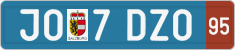 License plate of Austria, Provisional