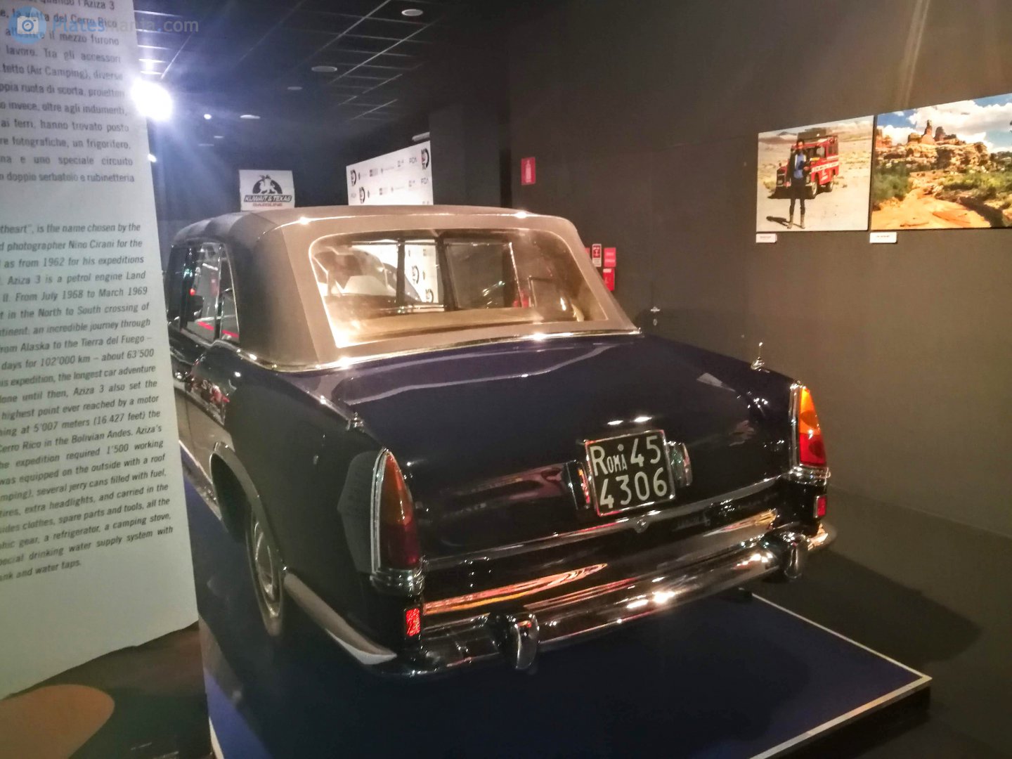 Roma 454306, Lancia Flaminia 1st gen (335) Landaulet (813), 1960–1961