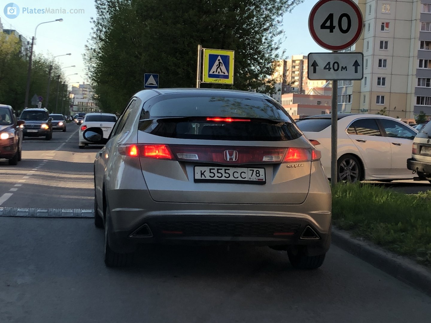 к 555 сс 78, Honda Civic 8th gen 5-door Hatch (FK/FN; Global-market), 2005–2012